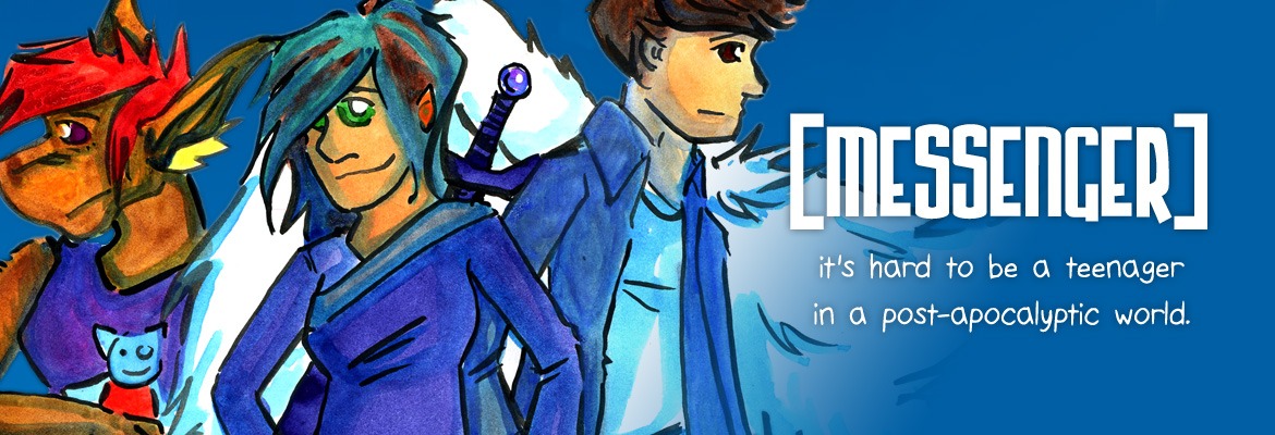 Messenger: it's hard to be a teenager in a post-apocalyptic world.