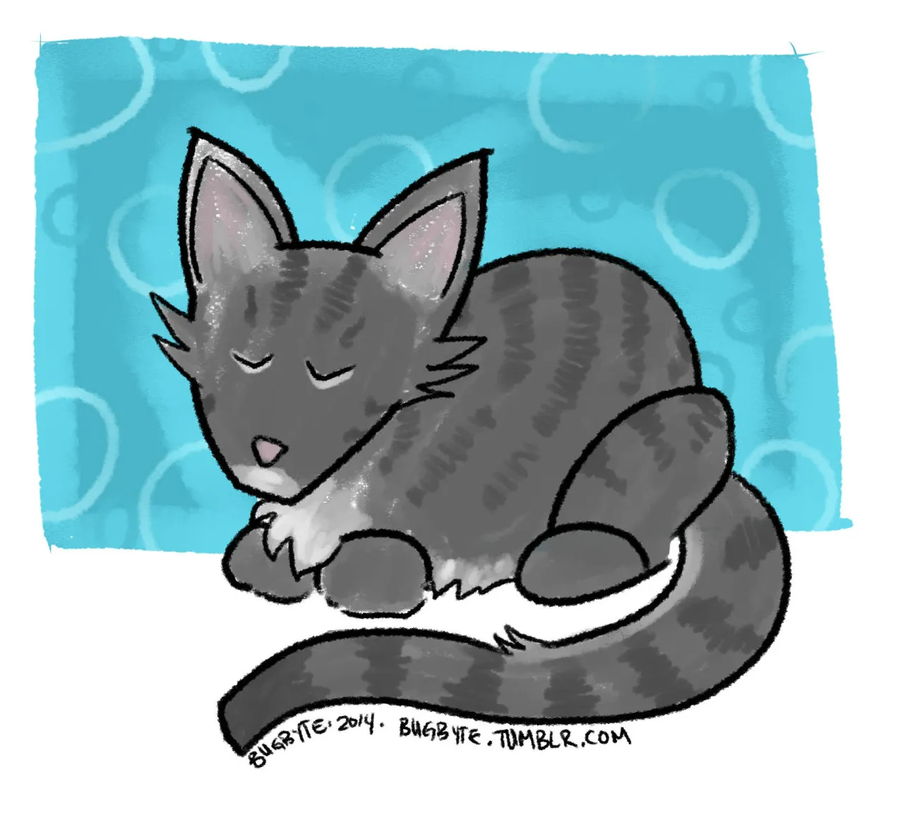 Sketchblog: Cat Nap