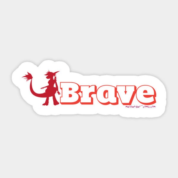 Brave Chio Sticker