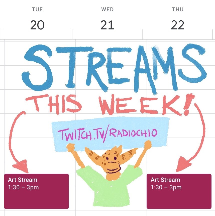 Streams this week! (October 19)