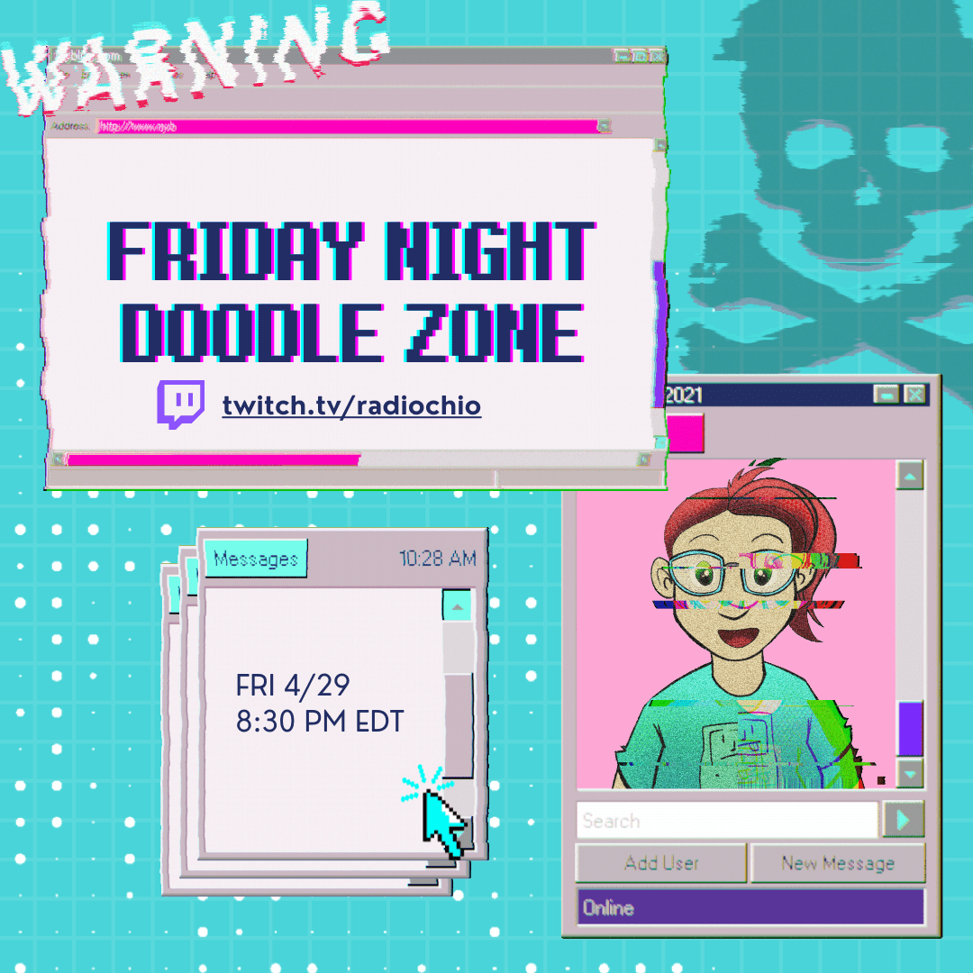 Friday Night Doodle Zone: Giveaway Edition
