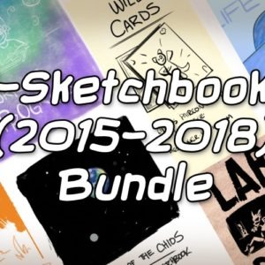 7-Sketchbooks (2015-2018) Bundle