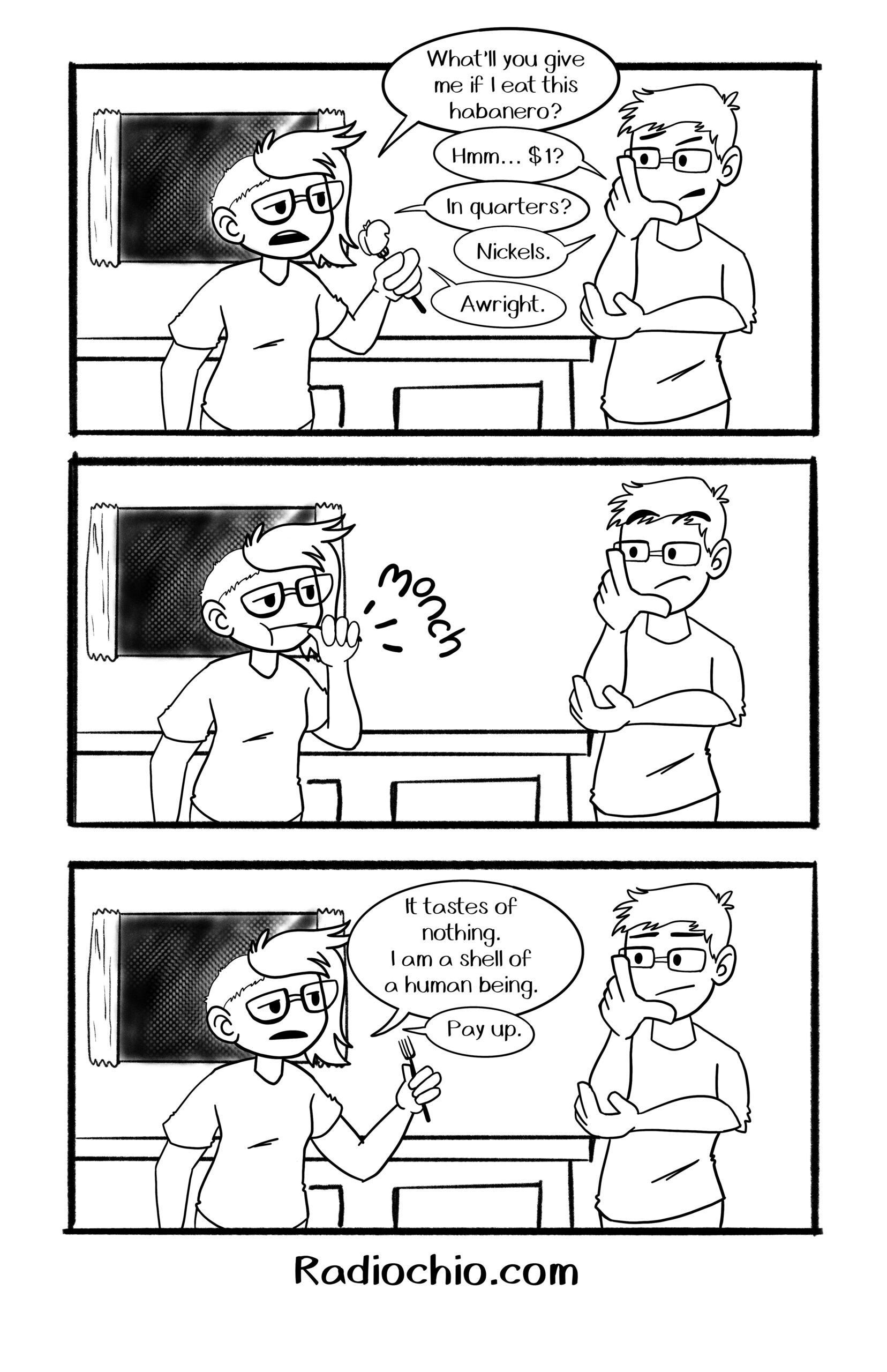 COMIC: a shell of a human being (bug bits)